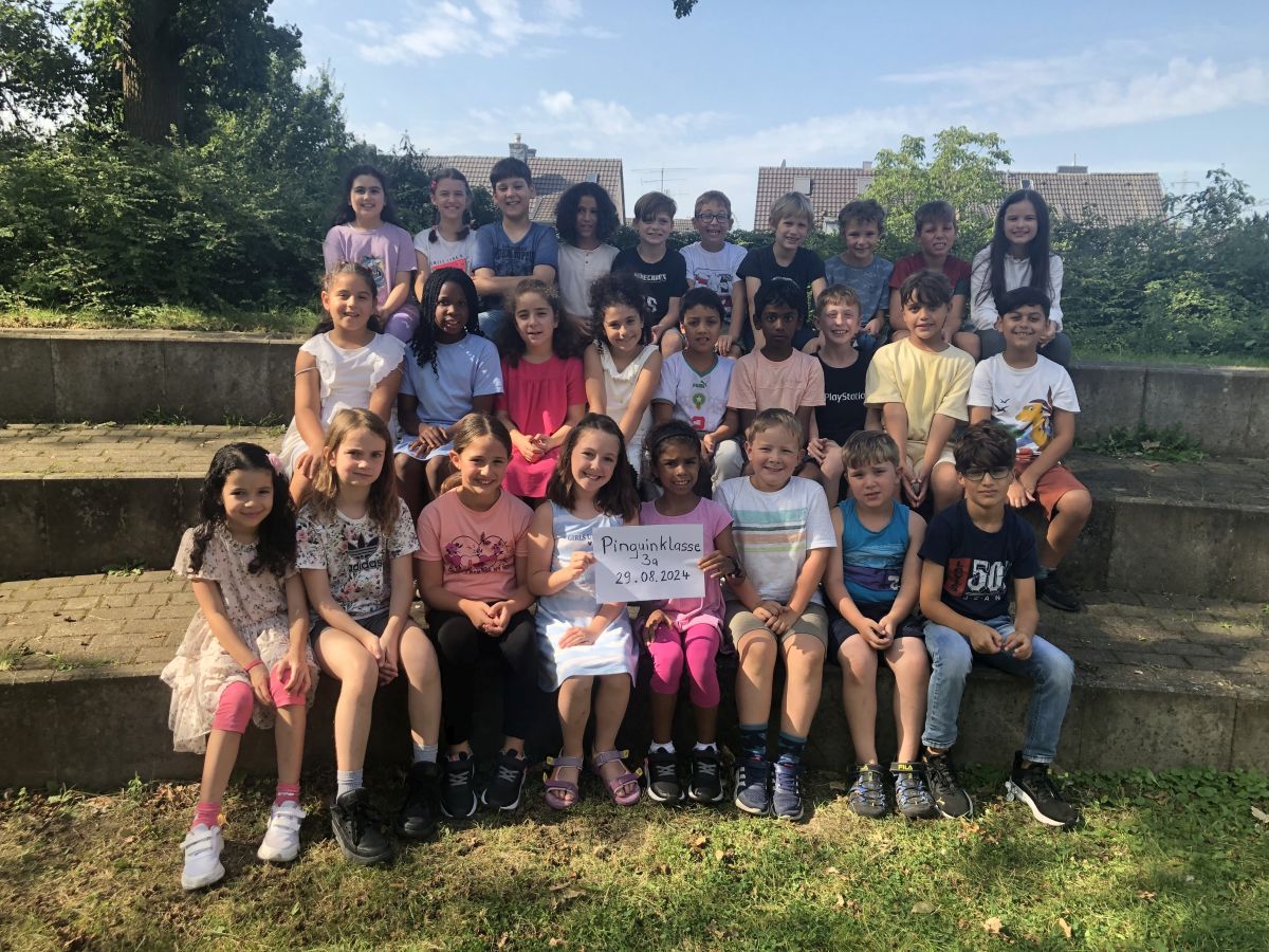 Klassenfoto der Klasse 3A
